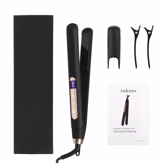 Venda quente agradável cerâmica atacado 45W alisador de cabelo digital de potência